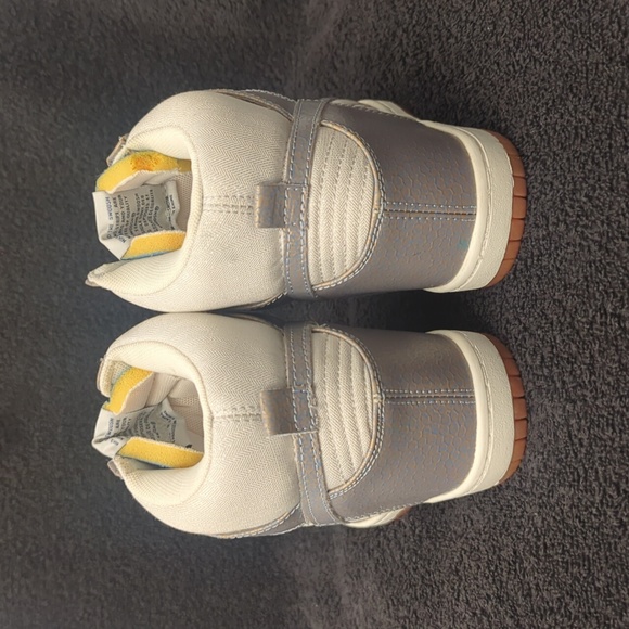 Nike Dunk Sky High Essential 'Silver lce Blue' Sneaker Wedges - Picture 7 of 11